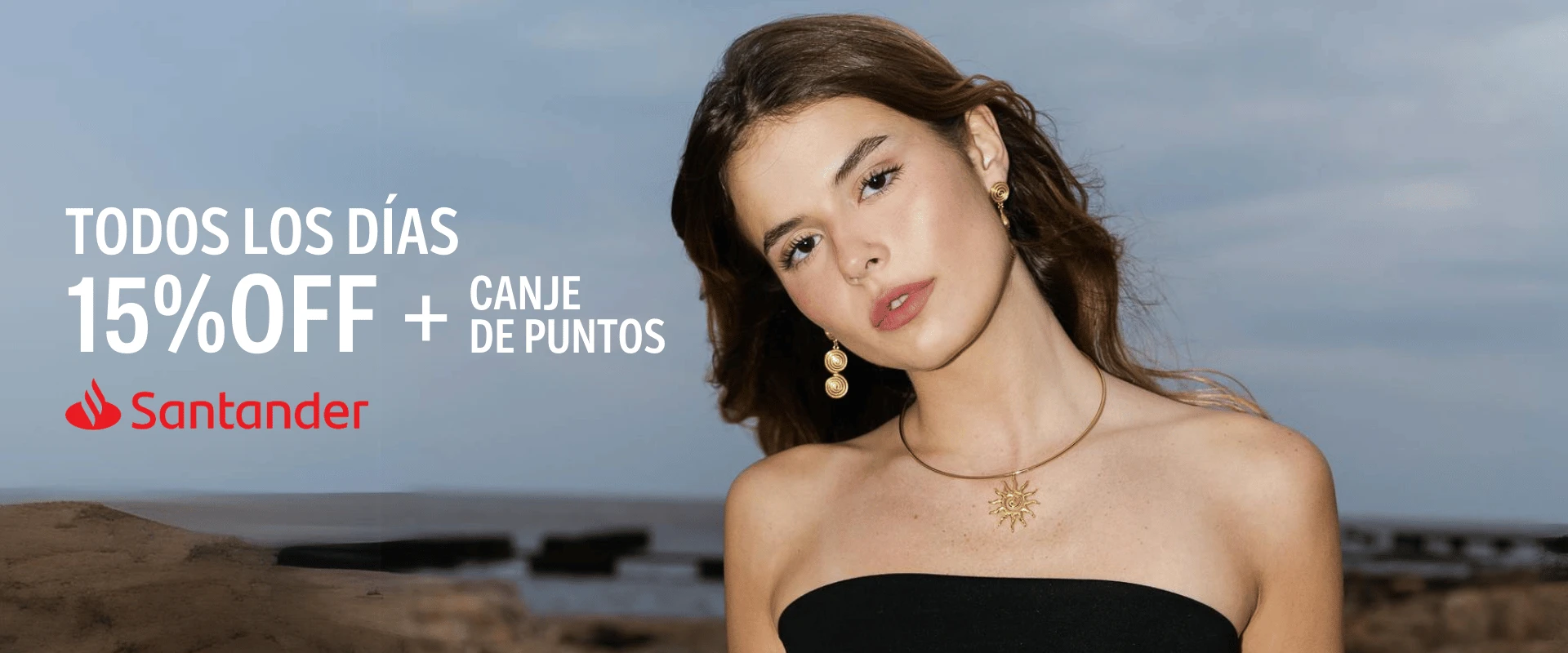 15% OFF con santander