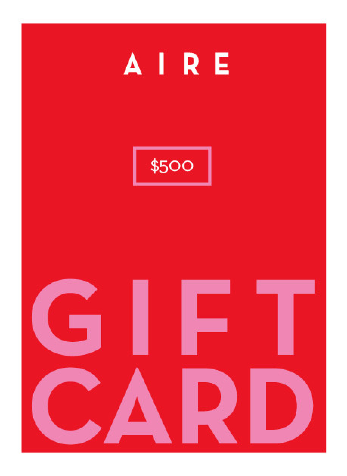 GIFT CARD $500