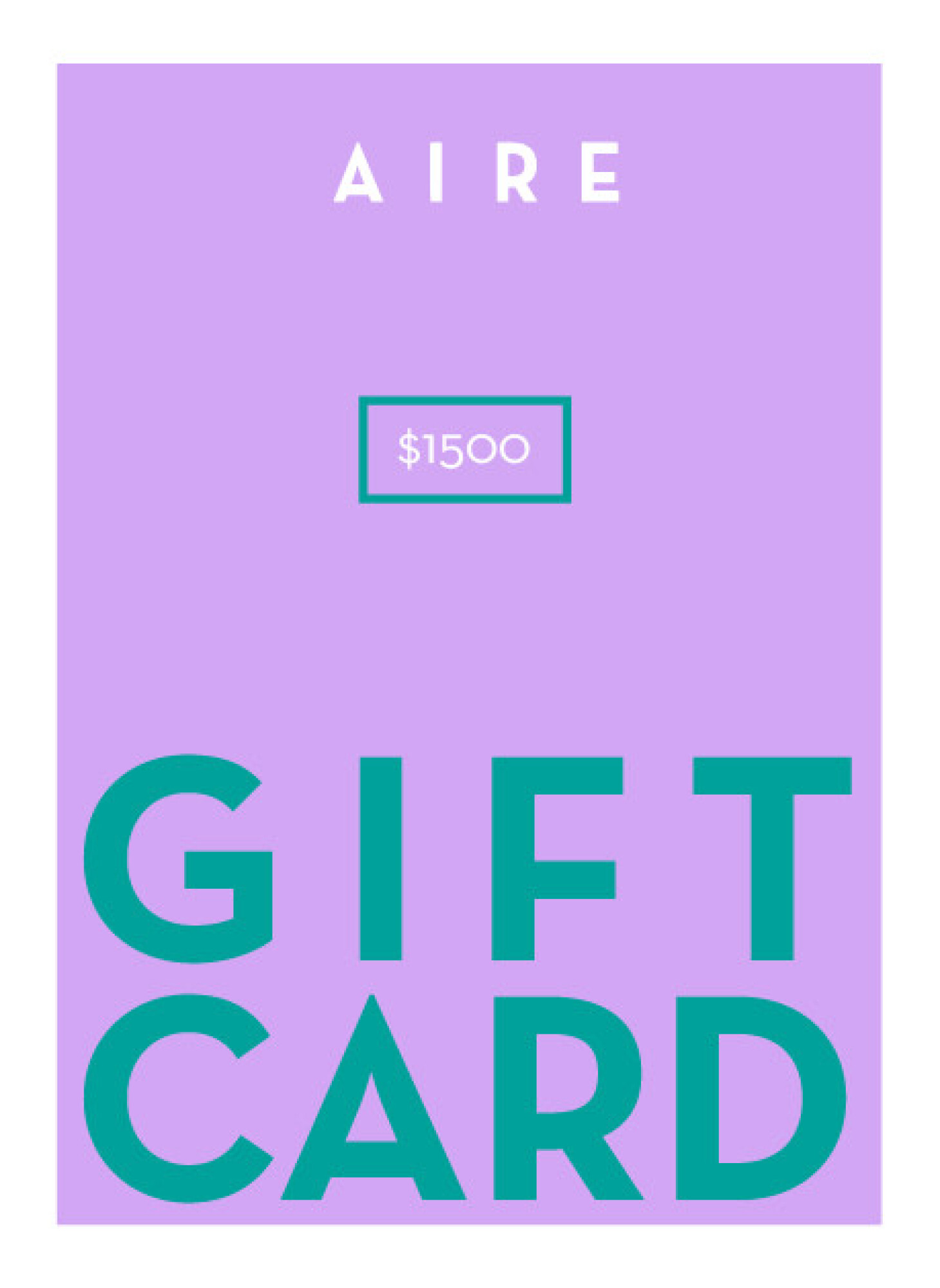 GIFTCARD $1500