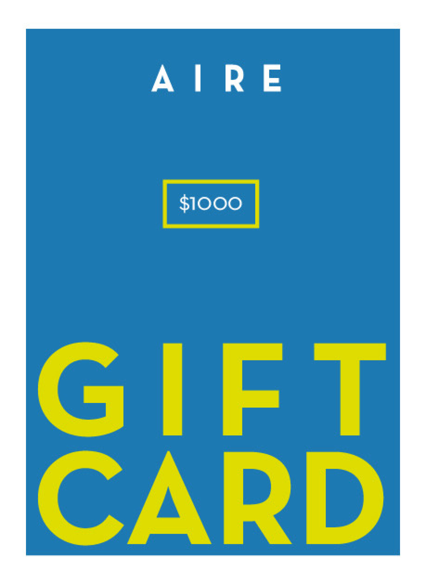 GIFTCARD $1000